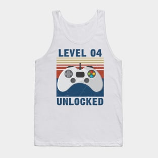 Level 04 unlocked funny gamer unlocked Tank Top